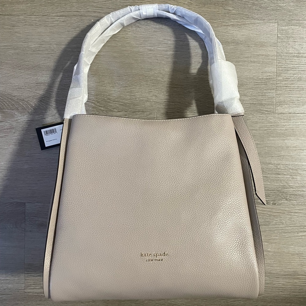 kate spade handbag K4395 Knott Warm Taupe NWT